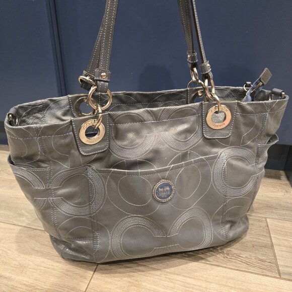 COACH diaper bag. Blue - Picture 1 of 6